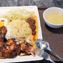 Ayam panggang w sotong panggang set 9.5nett add veggie +1(Riverside)