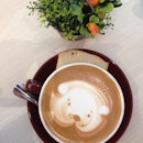 Coffee with a bear!
