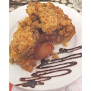 Apple Crumble Pie 🍴 #instafood #foodporn