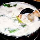 Tom Kha Gai / Coconut Chicken Soup (SGD $12) @ Khao Hom By Rung Mama.