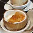 Young Coconut steamed with Peach Gum and Egg White