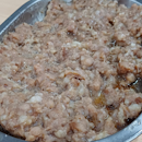 Minced pork biscuit with salted fish