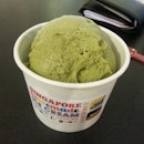 Green tea ice cream was awesome!