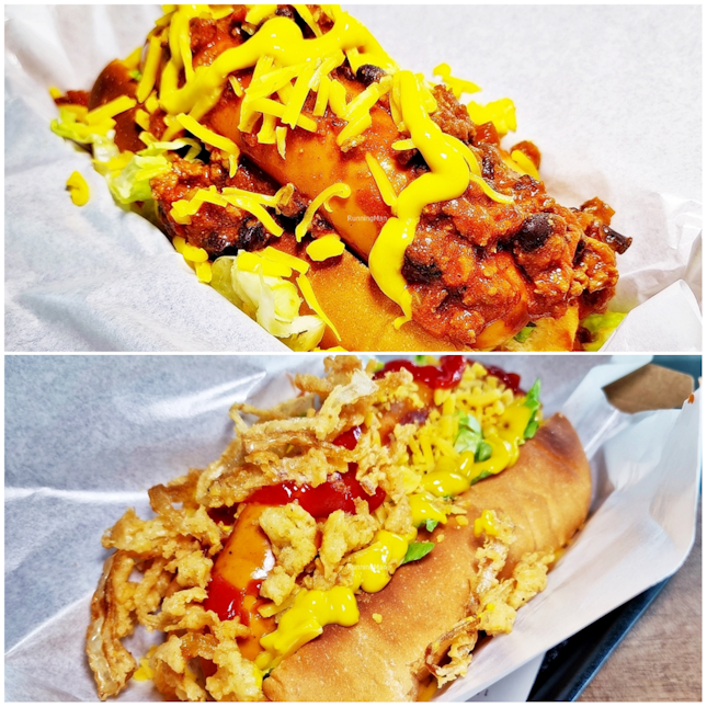 Hot Dog (SGD $9, $11.50) @ SIMPLEburger Inc..