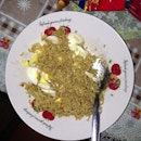Pancit canton with egg!