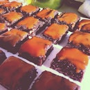 Salted Caramel Coffee Brownies for my awesome communications class tonight.