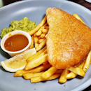 Fish And Chips Small (SGD $19) @ Lad & Dad.