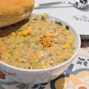 This Aussie Barramundi Dill Chowder ($9.30) would be the best food to have right now.