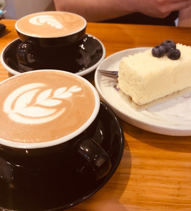 Mocha + White Coffee + Double Cheesecake