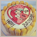 A special request for our birthday girl who loves Strawberry Shortcake!