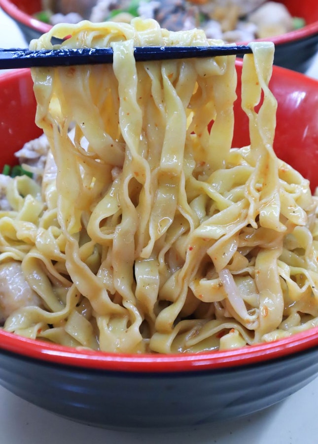 New Outlet selling Japanese Fusion Mee Pok in Bedok
