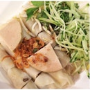 Banh Cuốn Cha Lua (Steamed Rice Roll with Vietnamese Ham)