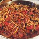 #vscocam #dinner #pasta spaghetti al dente
