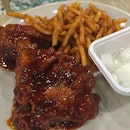 This really was some Freakin' Hot Korean Fried Chicken !