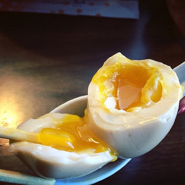 #egg #yolk #liquidgold #ramen #halu #food #foodie #foodporn #foodslut #instafood #foodstagram #foodphotography #yum #sanjose #lunchdate #gf