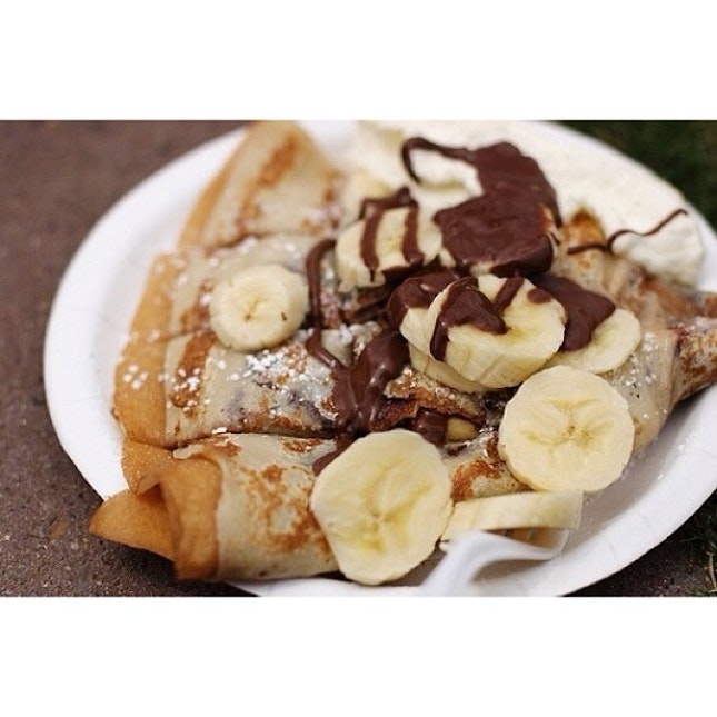 Where can i get a nice chocolate banana thin pancakes?