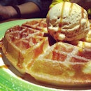 Salted Caramel Waffle~ Just to make whoever's still awake now hungry...