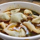Dumplings Spicy Vinegar Soup