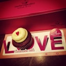 Cupcake with love, from my lovely Sis!