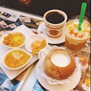 Mango Dessert Platter x Gui Lin Gao x Coconut with Harsmar x Mango with Coconut Juice
