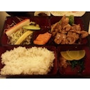 Black Pork Teriyaki Bento Set #lunch #throwback #japanesefood #sg #singapore #vivocity #food #foodporn