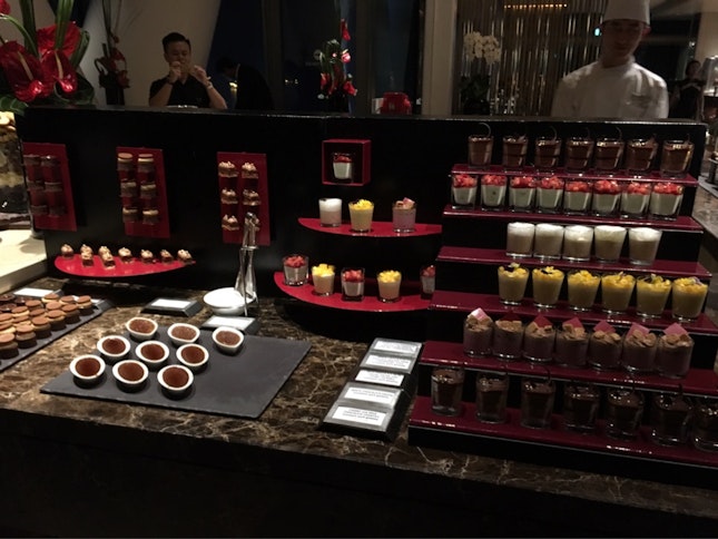 Chocolate And Cheese Buffet 