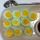 Fried quail eggs ^^ so cute ^^ Again ^^ #quailegg #bangkok #slrup #smile #yummy #burpple #hociak #cute