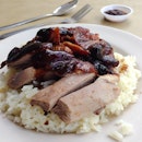 Roasted Duck + Char Siew Rice