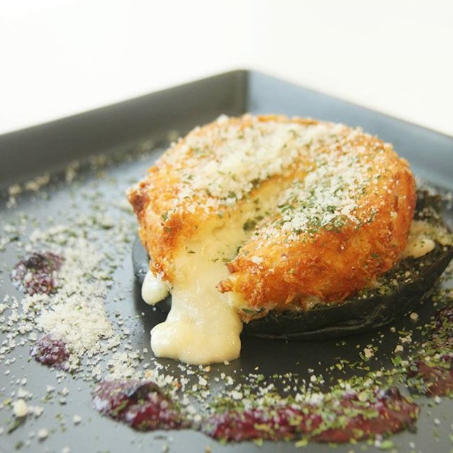 {Hot Melted Brie}

That's fried cheese!