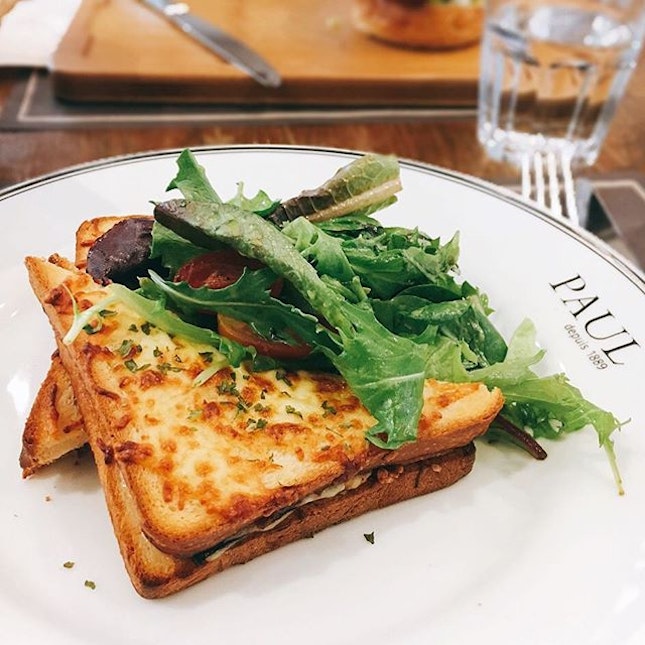 Impressed with this Croque Monsieur ($18.50++).