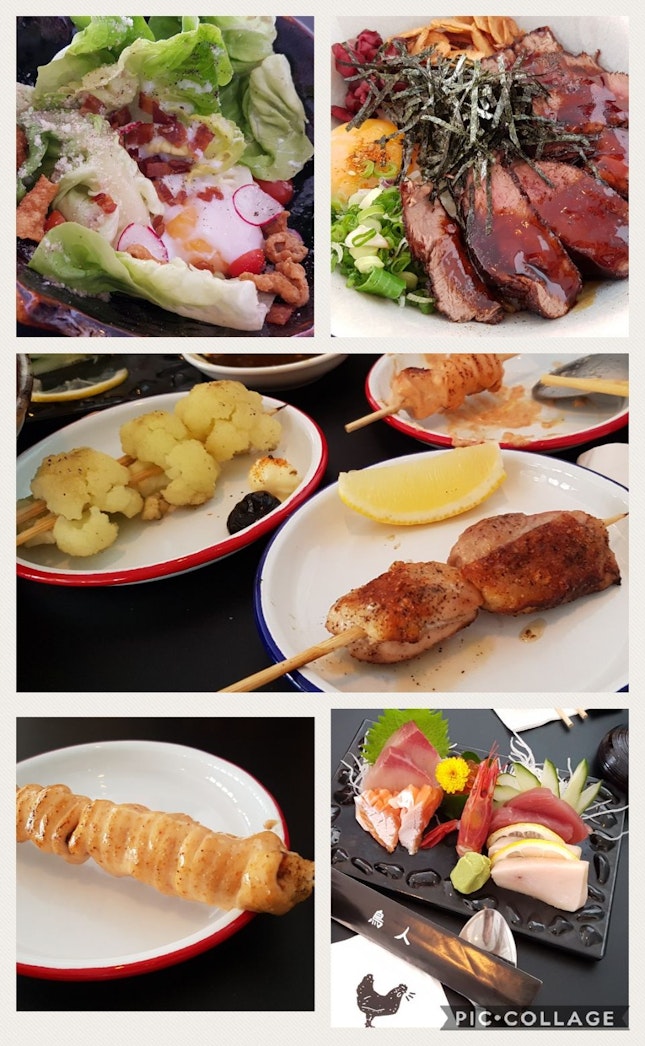 Nice Lunch With Yakitori 