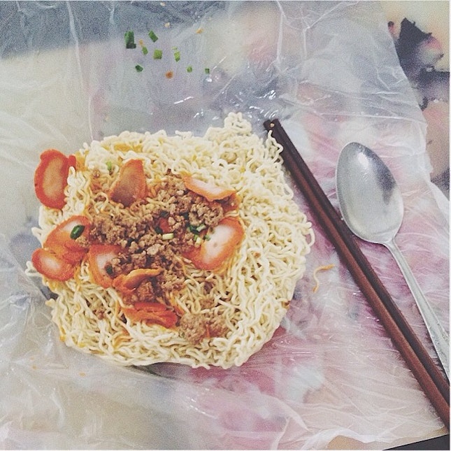 Now this is what I call authentic kolo mee #foodstagram #kuching #vscocam