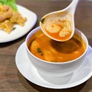 Spicy Tom Yum Soup [$10 for Small]
