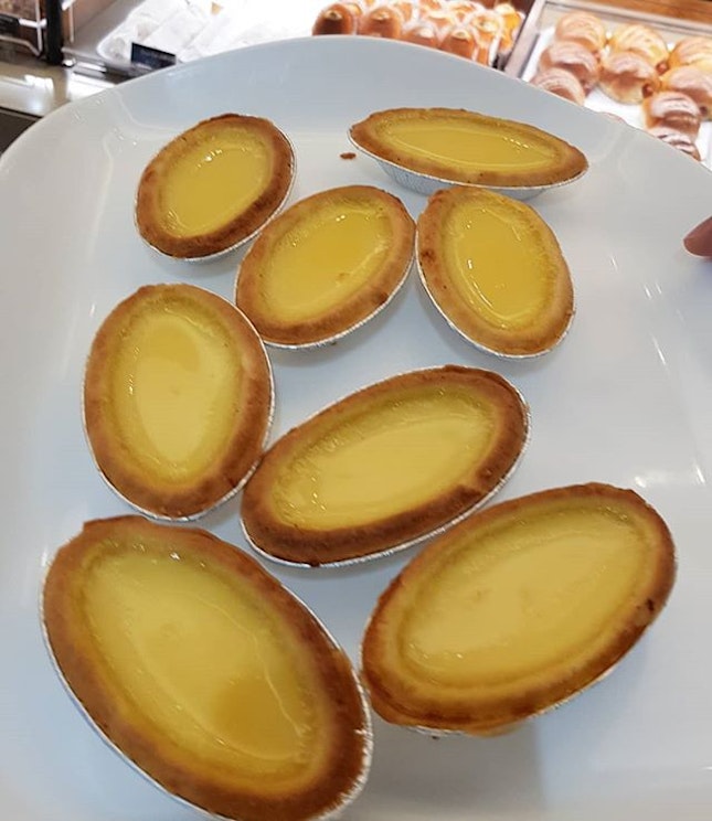 Our favourite egg tarts (RM2.6 per piece) from lavender bakery!