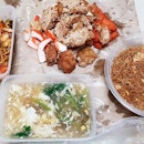 Takeaway food from 136 Hong kong street fish head steamboat after seeing the stall being featured on NOC foodking!
