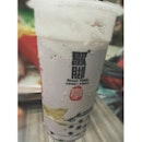 Yam smoothie with pudding and pearls from #sharetea.