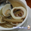 Seafood miso soup!