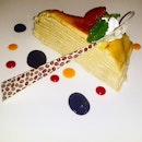 mille crepes with chivas, yum..