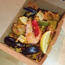 Mixed Seafood Paella ($13.50)