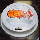 Cuppa with a cny feel #lunch #breaktime #lakopi #chinesenewyear #coffee #hisglorycafe #cbd #instamood #instadaily