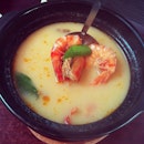 Tom yum soup. #lunch #food