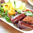 Thai sausages @middlefishmelbourne. Thanks @middlefish13. This venue & food are beautiful.