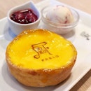 Tried @pablo_cheese_tart at the country (Shinsaibashi branch) where it originated from.