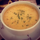 Crab bisque soup!