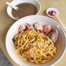 Prawn & Pork Rib Noodles ($4)