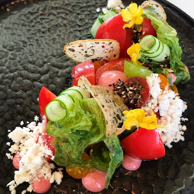 A Salad That Celebrates Japanese Ingredients