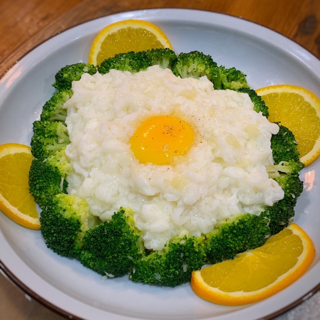 Egg White, Scallop And Crab Meat Broccoli (Small: $15.80++)
