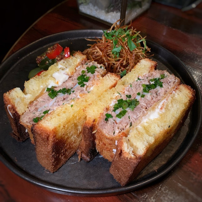 A Sandwich Featuring “The Epitome Of Japanese Pork” ($48++)