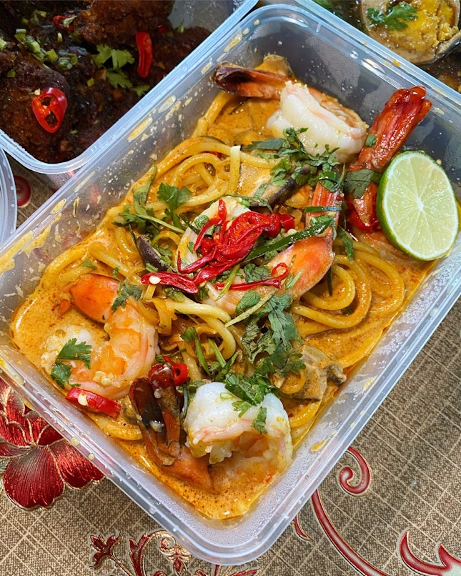 @Part.thai’s Very, Very Tasty Tom Yum Spaghetti Is A Must-try ($25).
