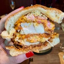 This Is My New Favourite Spicy Fried Chicken Burger! “Indian Fried Chicken Burger” ($18 for a single thigh, $21 for two).